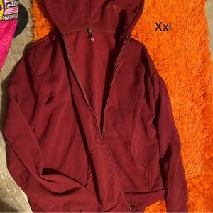 Xxl zipper hoodie